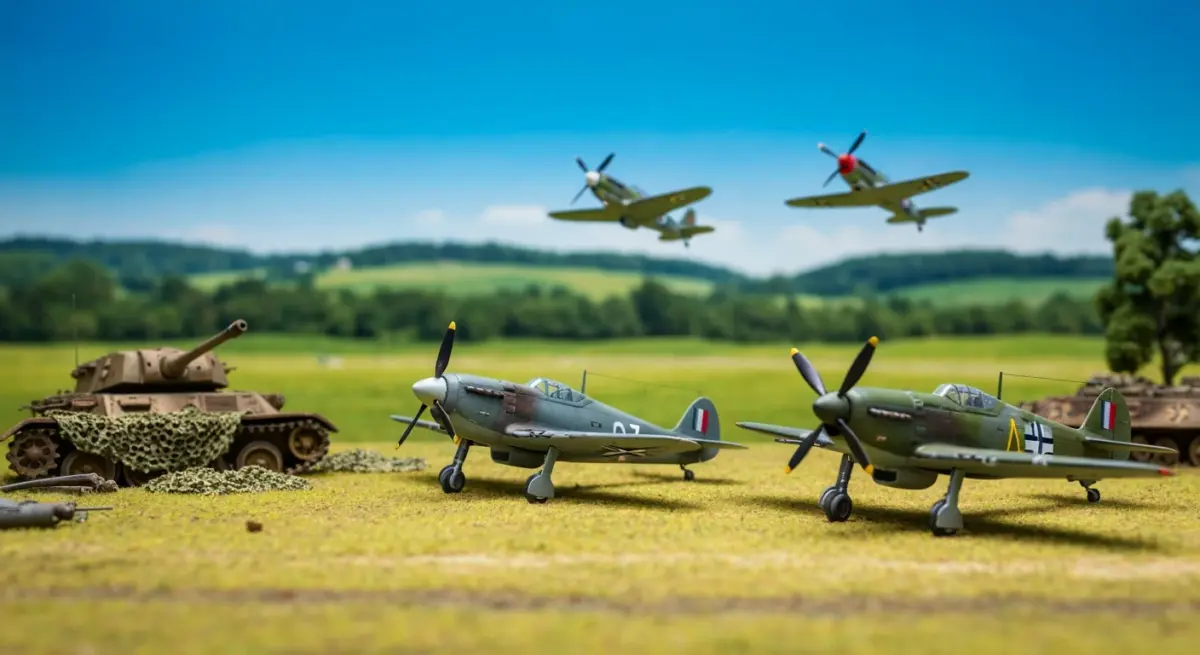 Capire le Scale nel Modellismo Statico: 1/72, 1/48 e 1/35 — modello in scala riprodotto in dettaglio